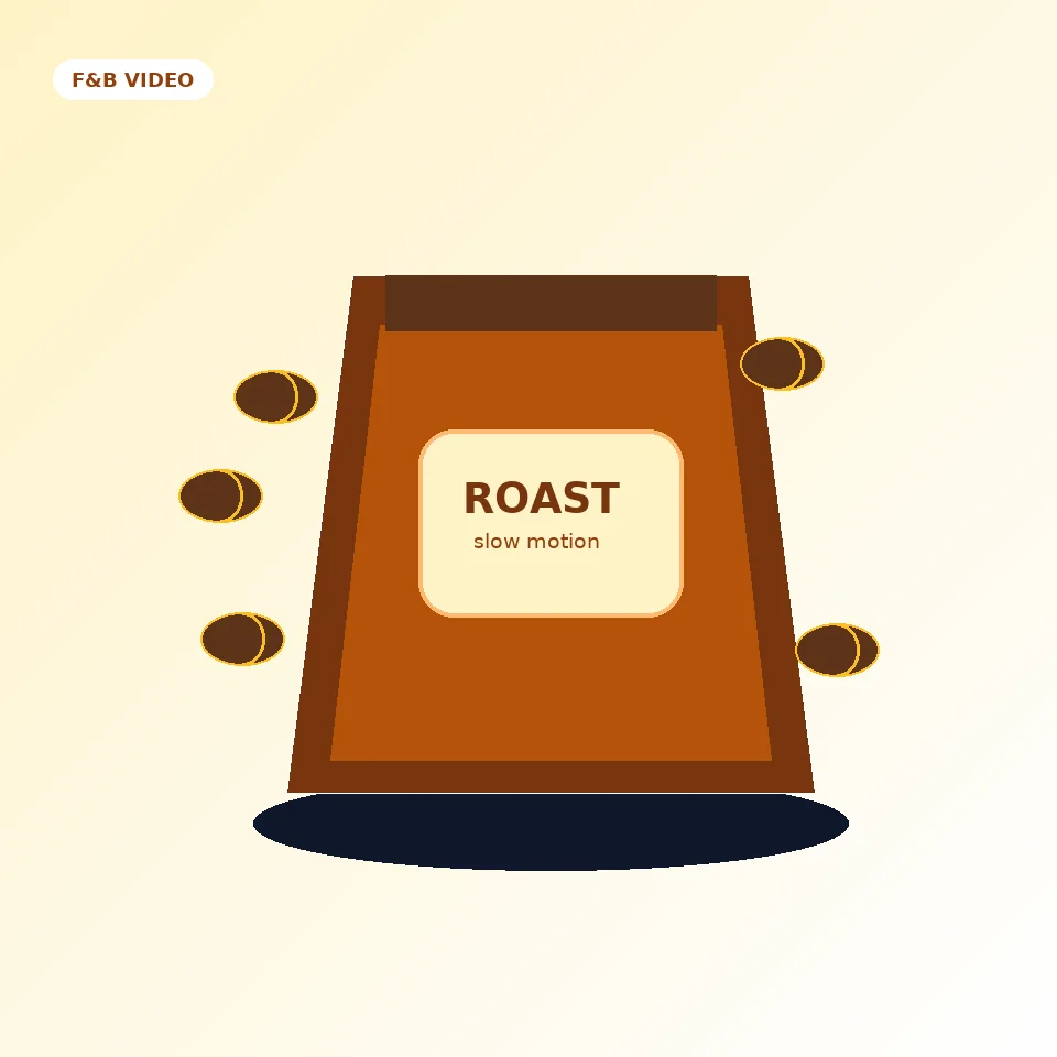Product photo: Coffee Pack Slow Motion