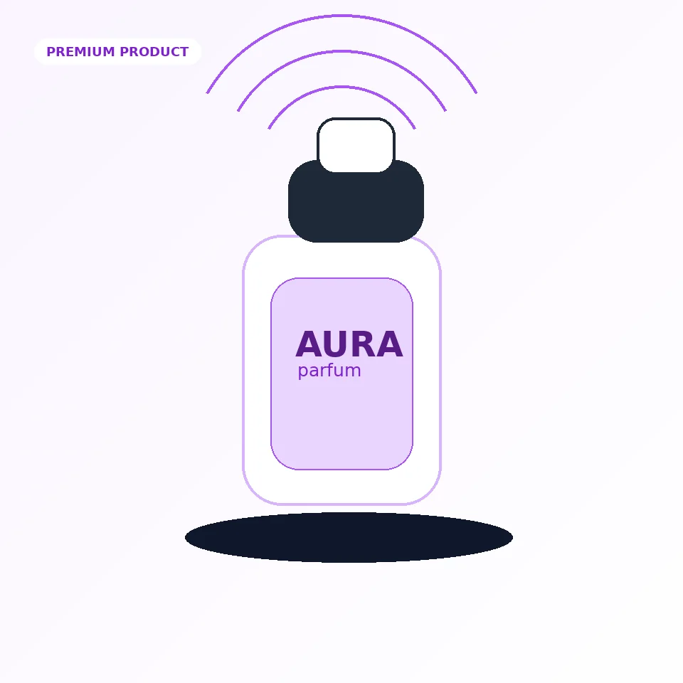 Product photo: Perfume Bottle Hero Shot