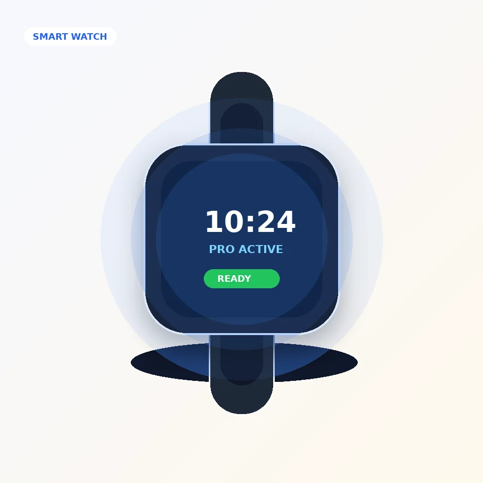 Product photo: Smart Watch 360° Studio Reveal